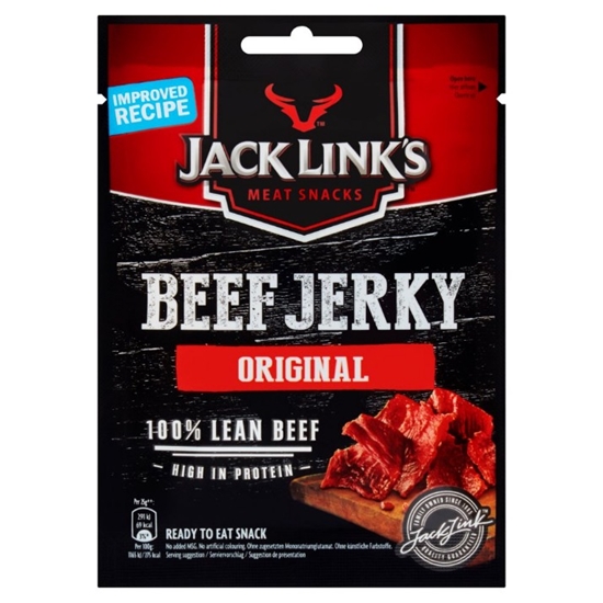 Picture of JL BEEF JERKY ORIGINAL 25GR